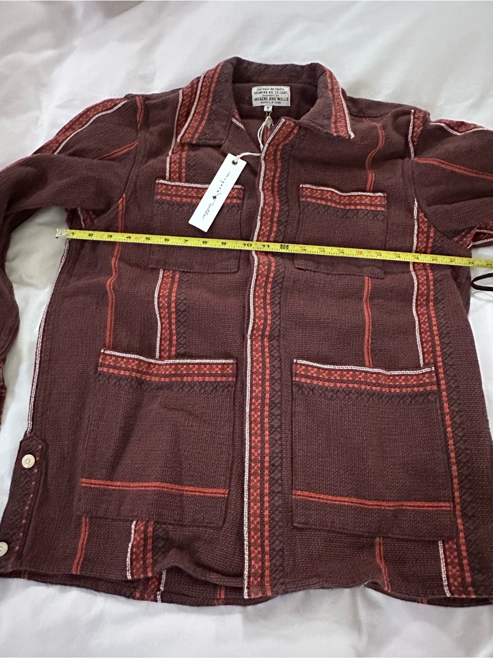 imogene + willie lagos woven border jacket - Picture 9 of 15